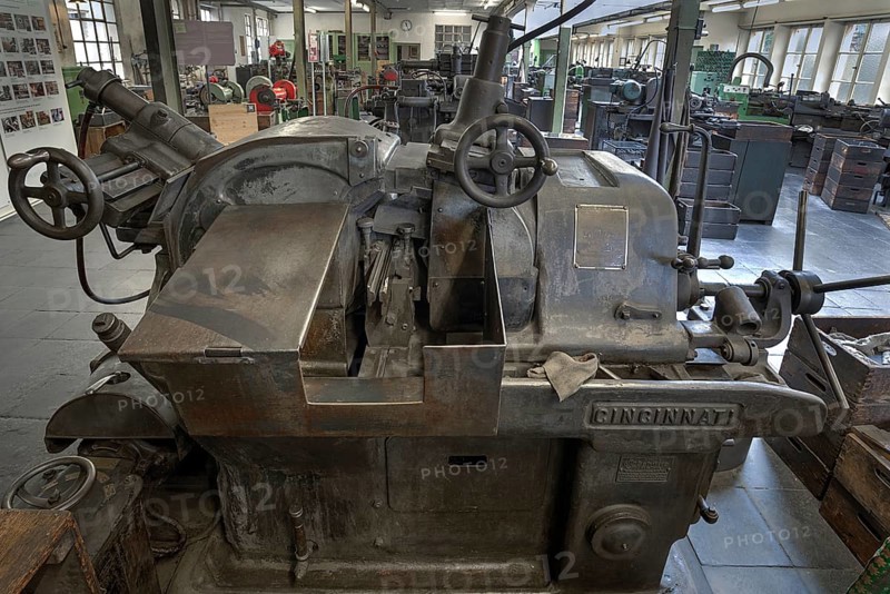 Lathe of a former valve factory