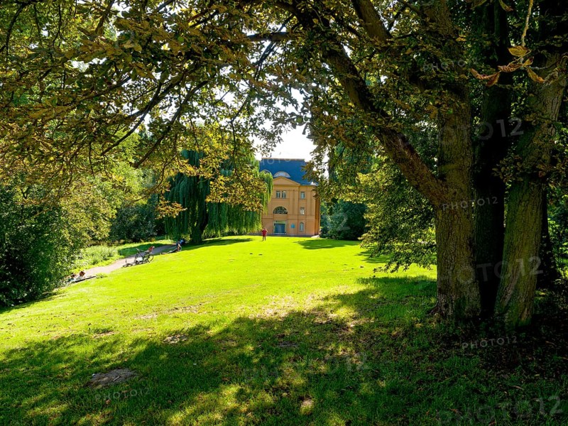 Riding house in the park on the Ilm