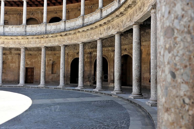 Patio in the Palacio Carlos V