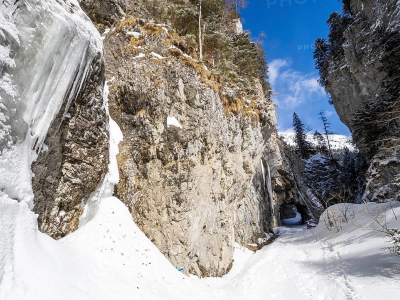 Devil's Gorge in winter