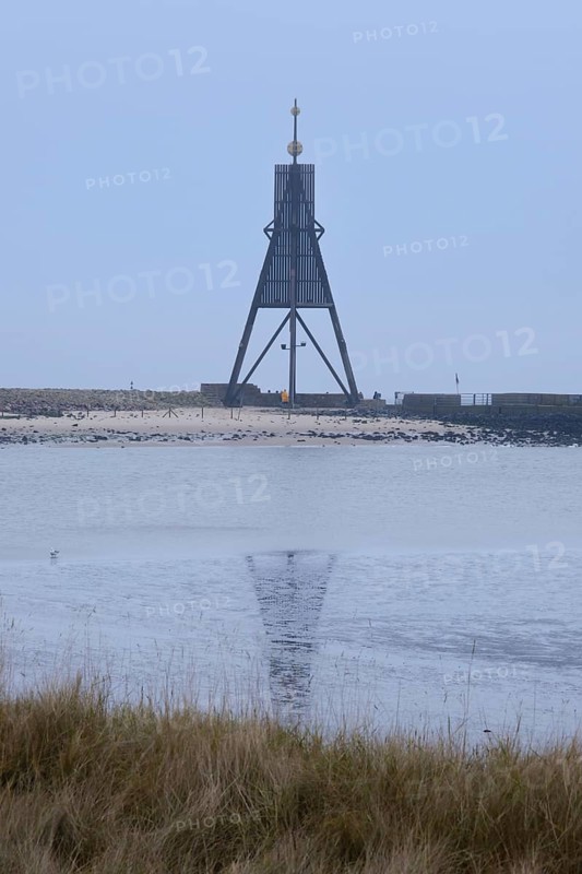 Kugelbake at Grimmershoern Bay