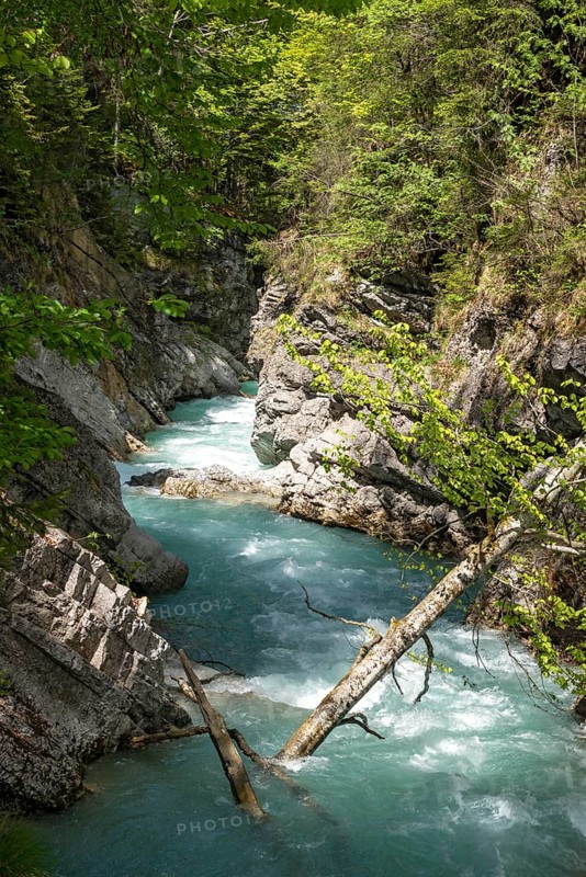 Rissbach in the Karwendel Mountains