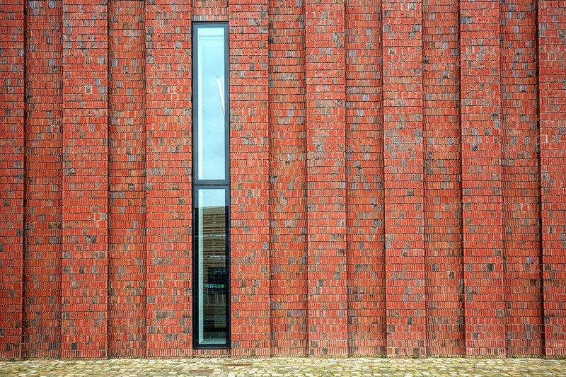 Brick facade Museum Kueppersmuehle