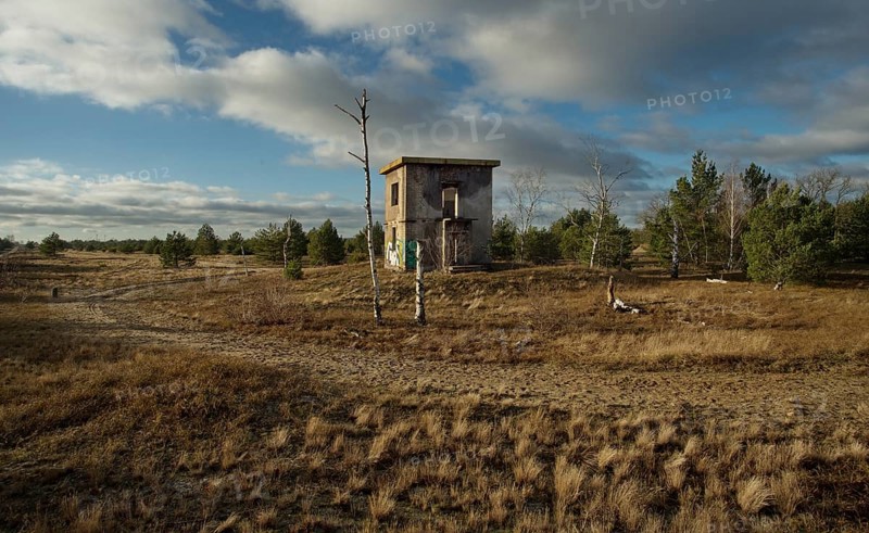 Ruin on a former military training area