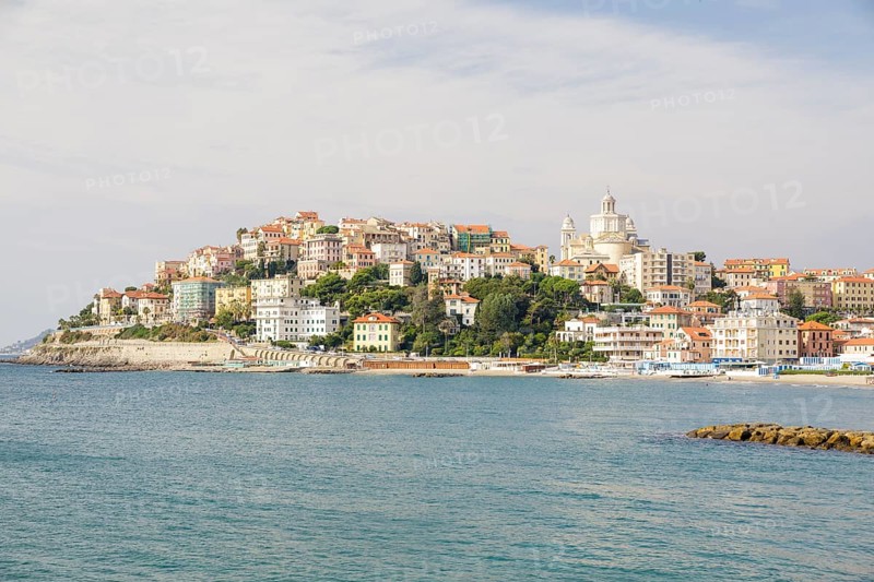 Harbour with lighthouse in Porto Maurizio