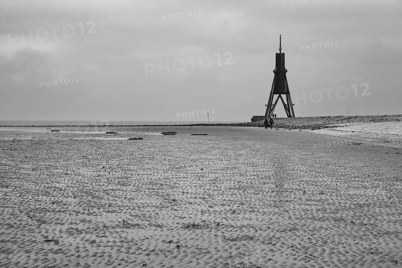 Kugelbake at Grimmershoern Bay