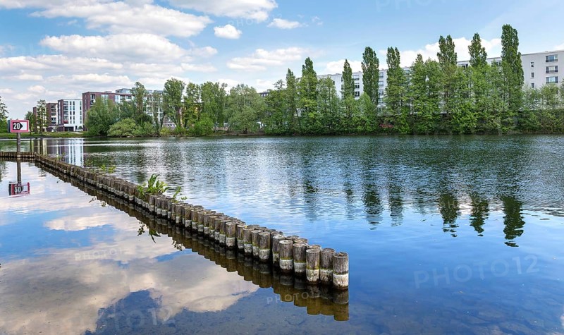 The Wasserstadt development area in Spandau