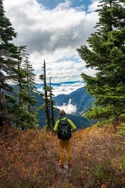 Hikers at Huntoon Point