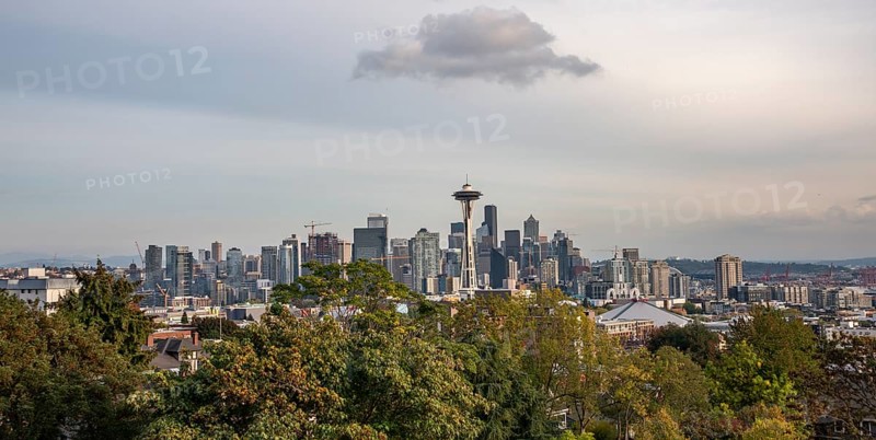 View over Seattle