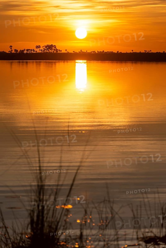 Sunset at Linyanti River