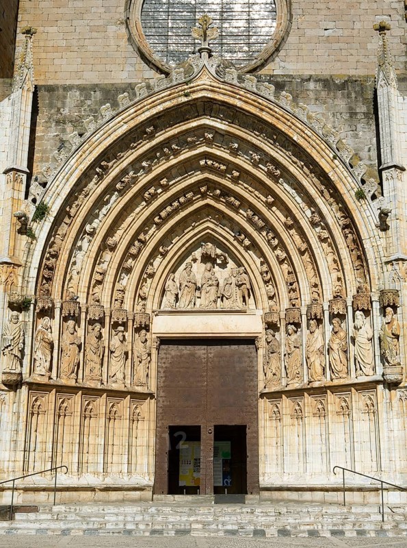 Portal of the Basilica de Santa Maria