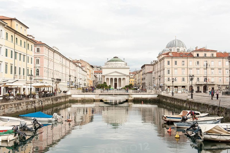 Boats on the Grand Canal