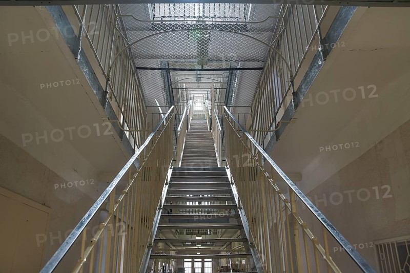 Cell wing of Bautzen II prison