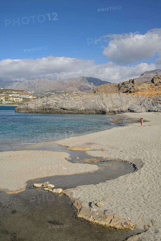 Sandy beach Ammoudi Beach