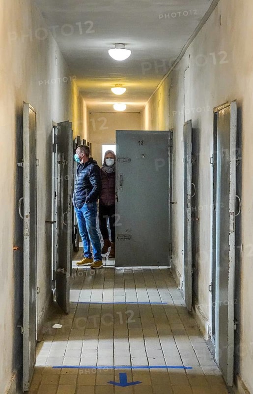 Camp prison cell building