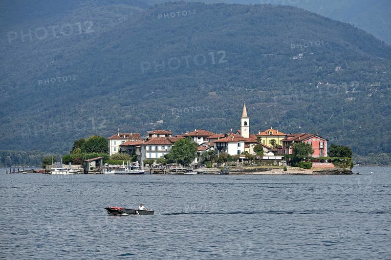 Isola Superiore Dei Pescatori Island in Lake Maggiore