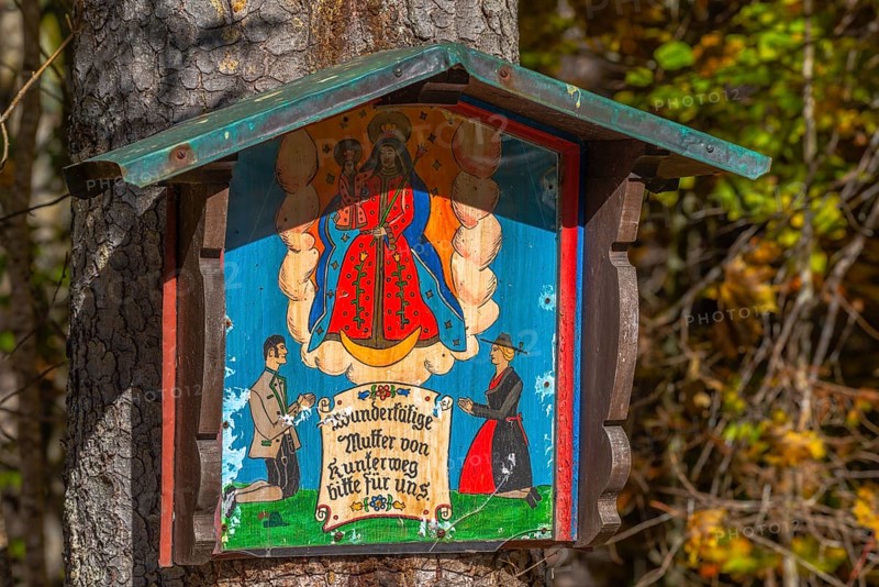 Supplication at the entrance to the magic forest