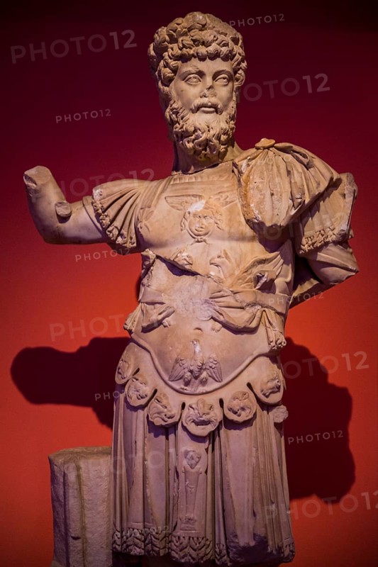 Marble statue of Emperor Septimius Severus