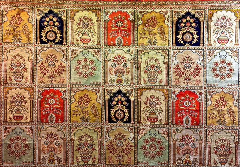 Grand Bazaar with fine carpets
