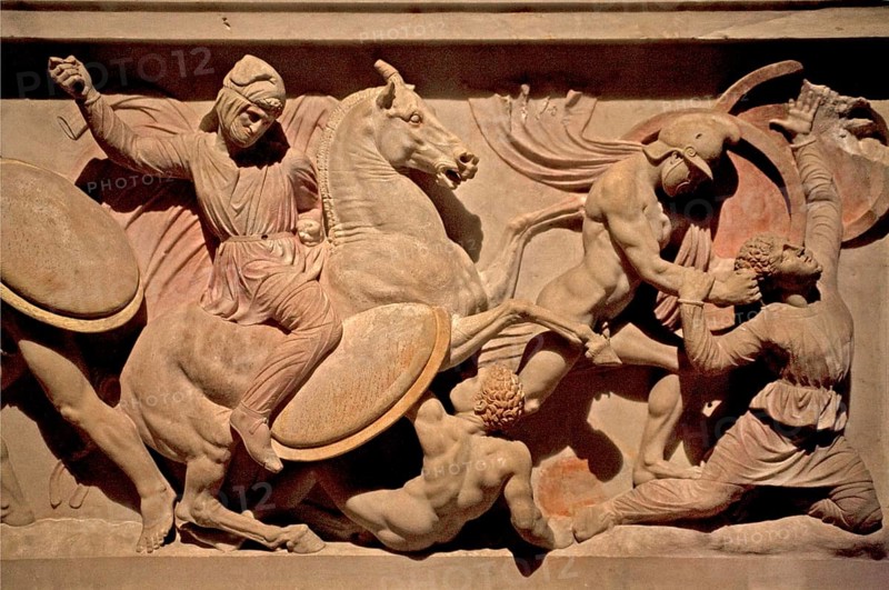 Alexander's sarcophagus from the royal necropolis of Sidon