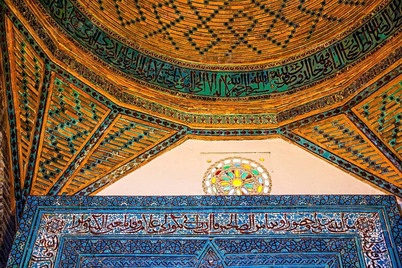 Largest wooden pillared mosque in Turkey