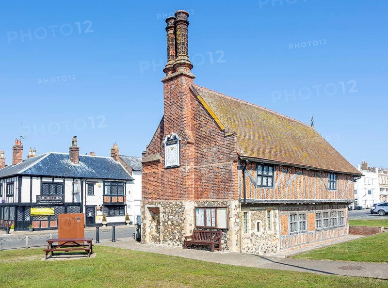 Historic Moot Hall building town guildhall