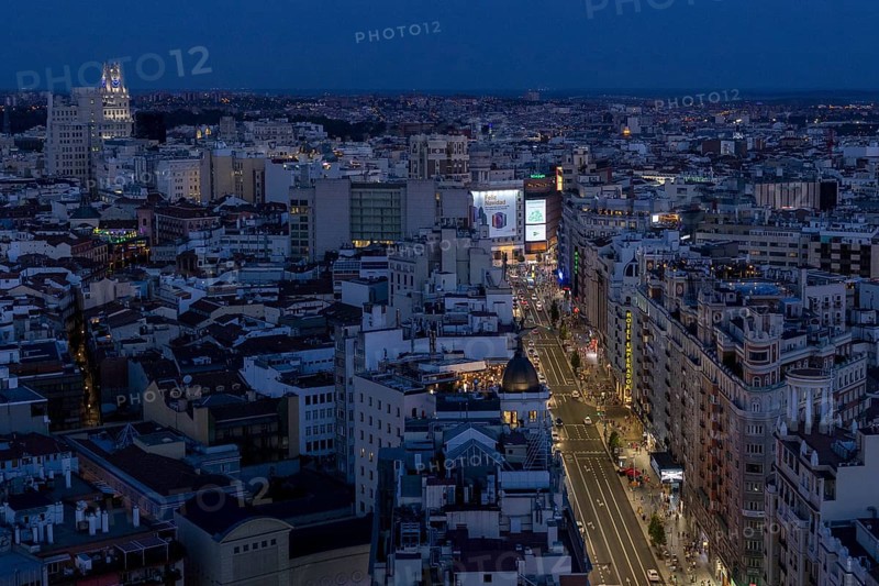 Gran Via by night