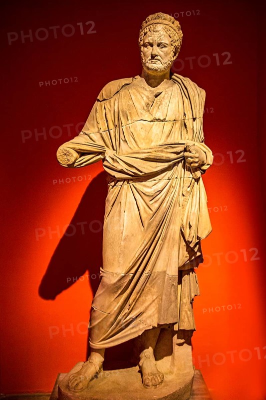 Marble statue of the Emperor Priest