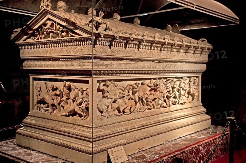 Alexander's sarcophagus from the royal necropolis of Sidon