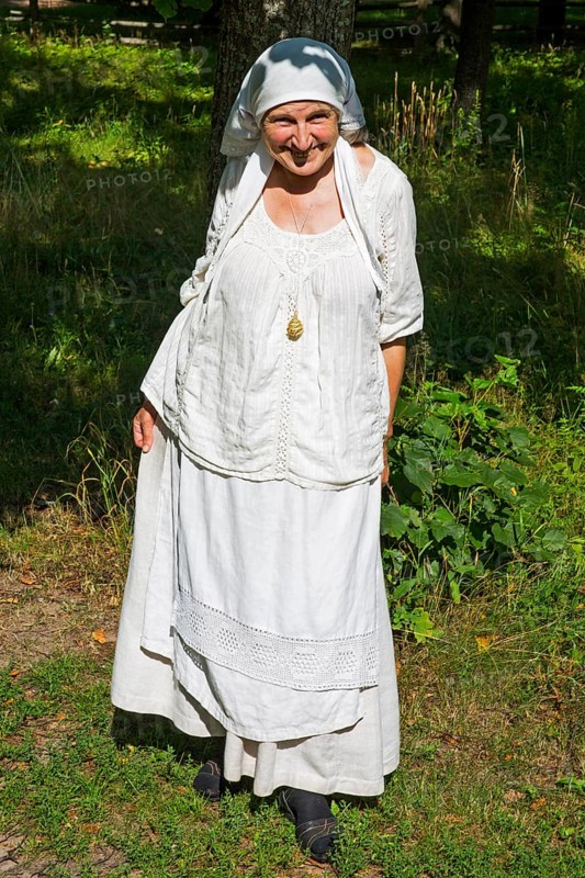 Woman in traditional costume