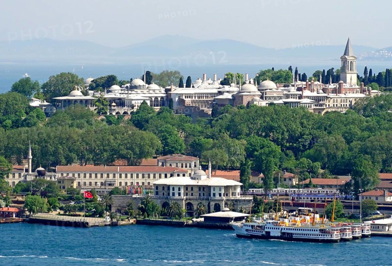 View of Topkapi Palace from the Golden Horn