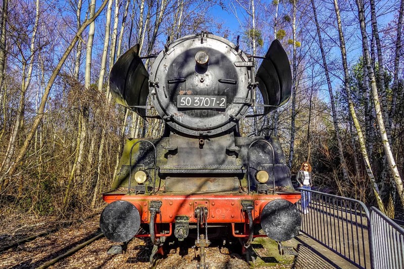 Discarded locomotive class 50