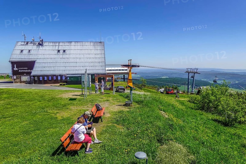 Fichtelberg suspension railway mountain station