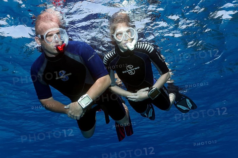 Apnoea diver