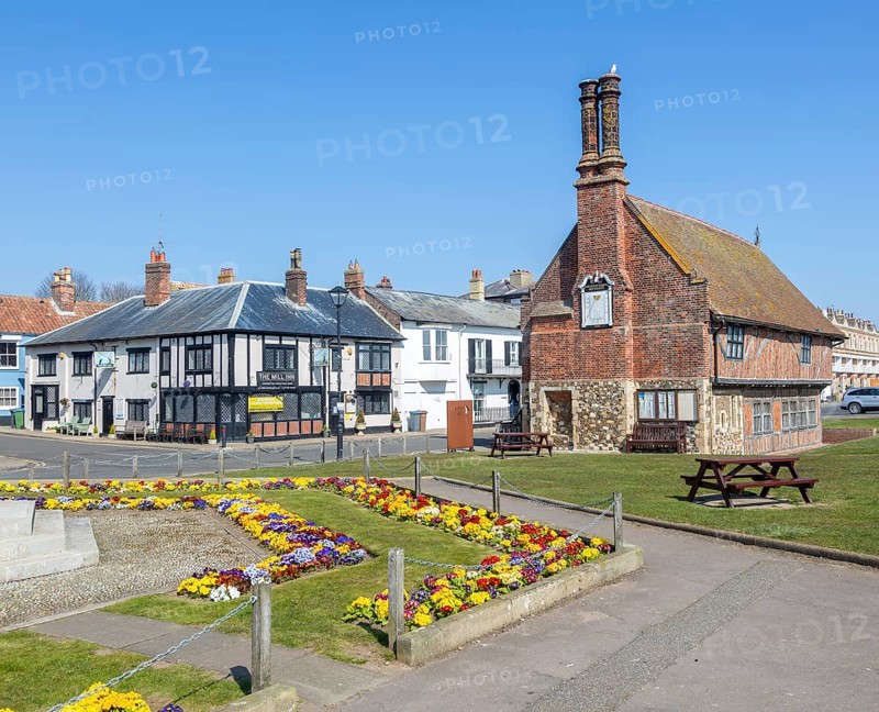 Historic Moot Hall building town guildhall
