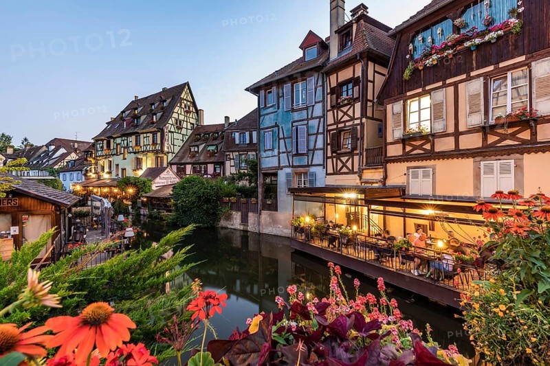 Restaurants on the river Lauch in Little Venice