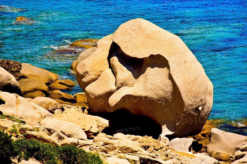 Bizarre granite rocks