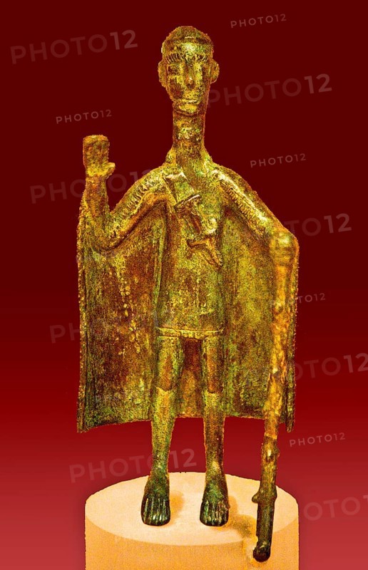 Nuraghic bronze chieftain figure