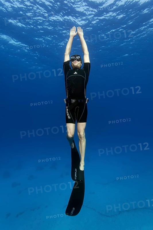 Apnoea diver
