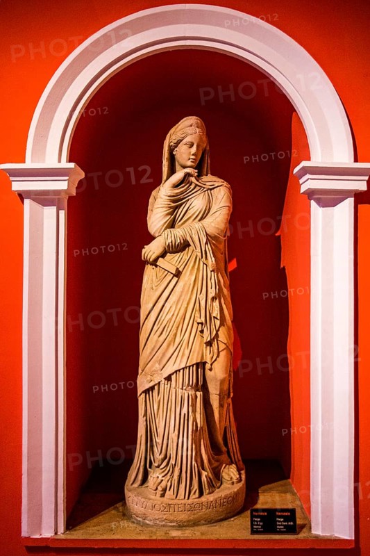 Marble statue of Nemesis
