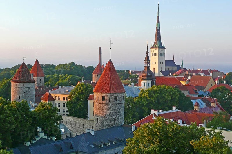 View of the Old Town with City Wall