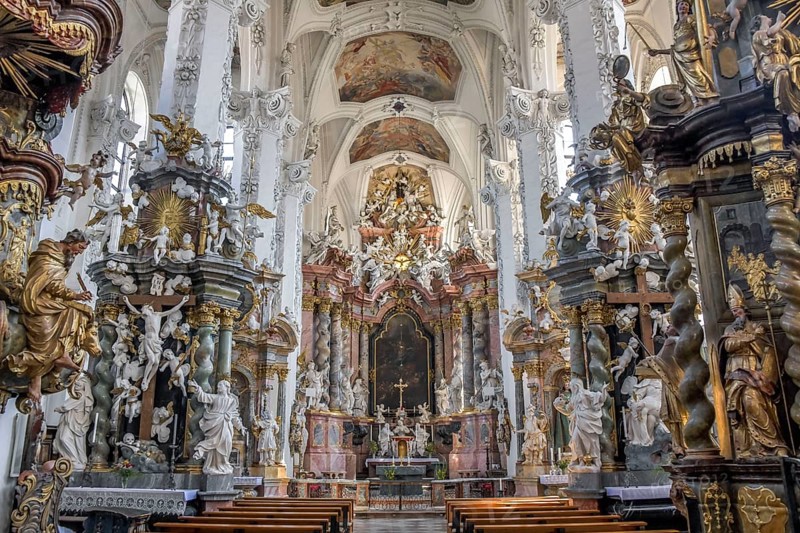 Interior view