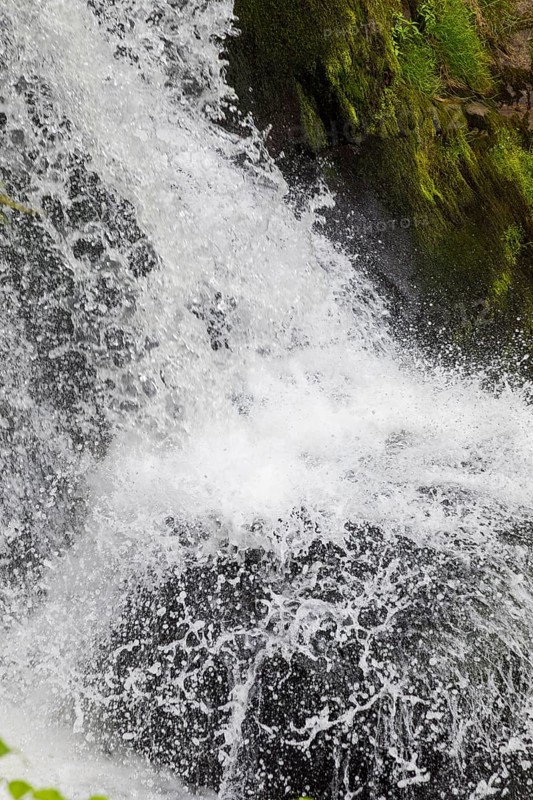 Spray at the Triberg Waterfalls