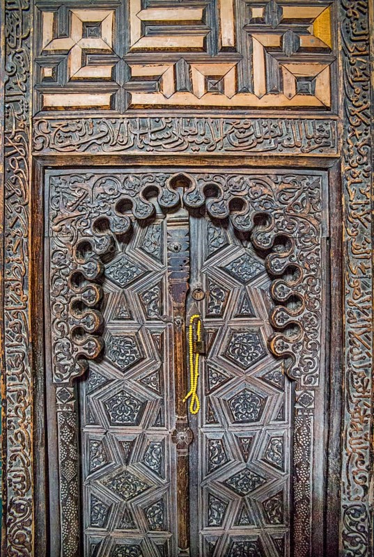 Largest wooden pillared mosque in Turkey