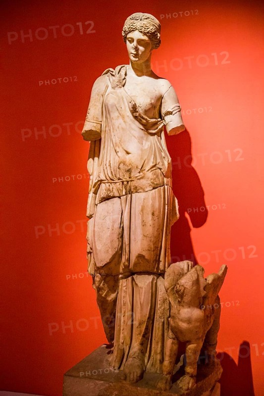 Marble statue of Nemesis