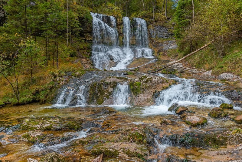 Weissbach waterfalls