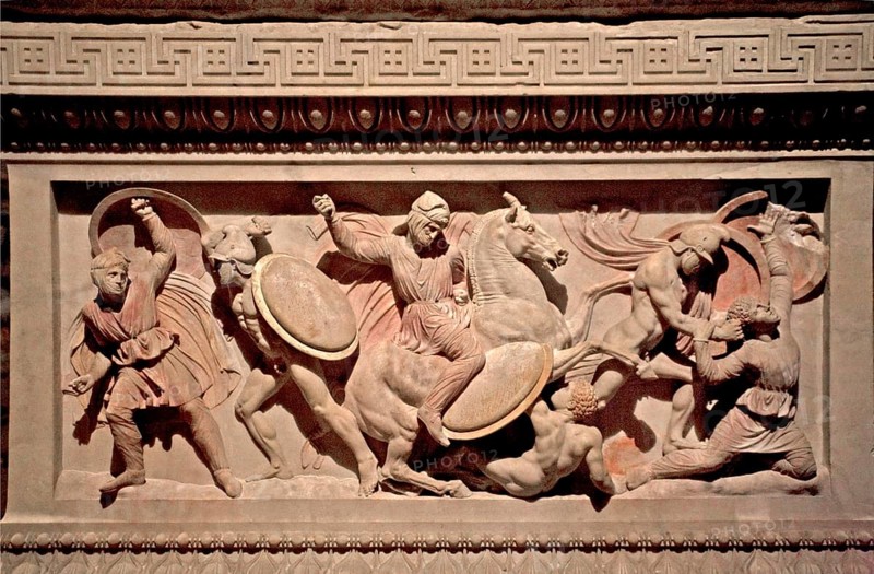 Alexander's sarcophagus from the royal necropolis of Sidon