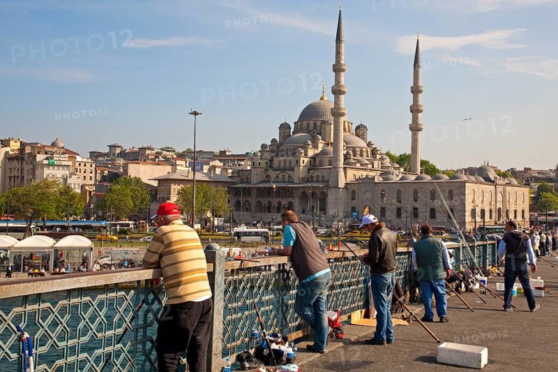 Angler on the Galata Bridge