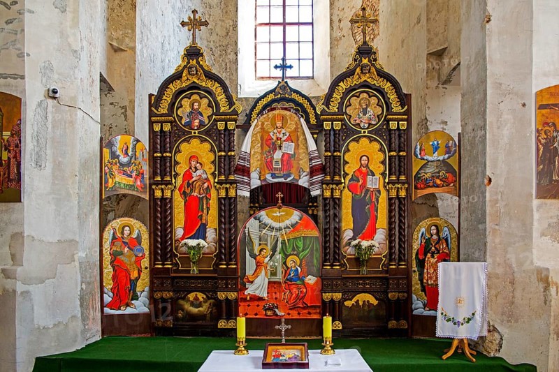 Iconostasis in the Basilius Monastery