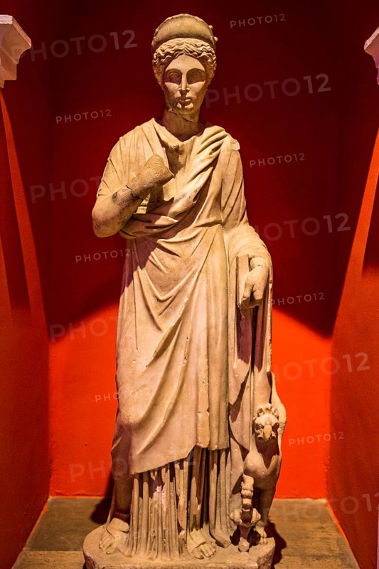 Marble statue of Nemesis